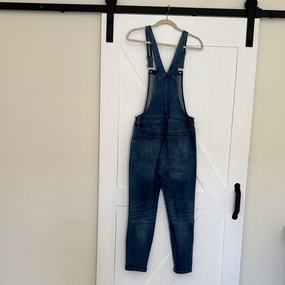 Madewell Blue Denim Overalls - Picture 2 of 3